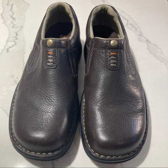 MERRELL Sz 9 (w) Sz 7 (m) World Legend Slip on Leather  Loafer Shoes Unisex - Picture 2 of 14